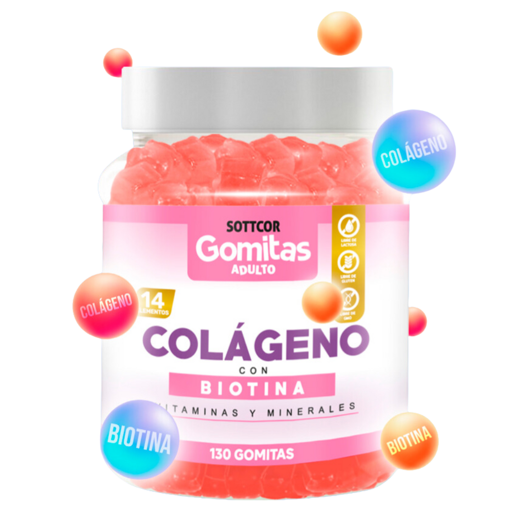 💖¡Gomitas de colágeno con biotina!💖