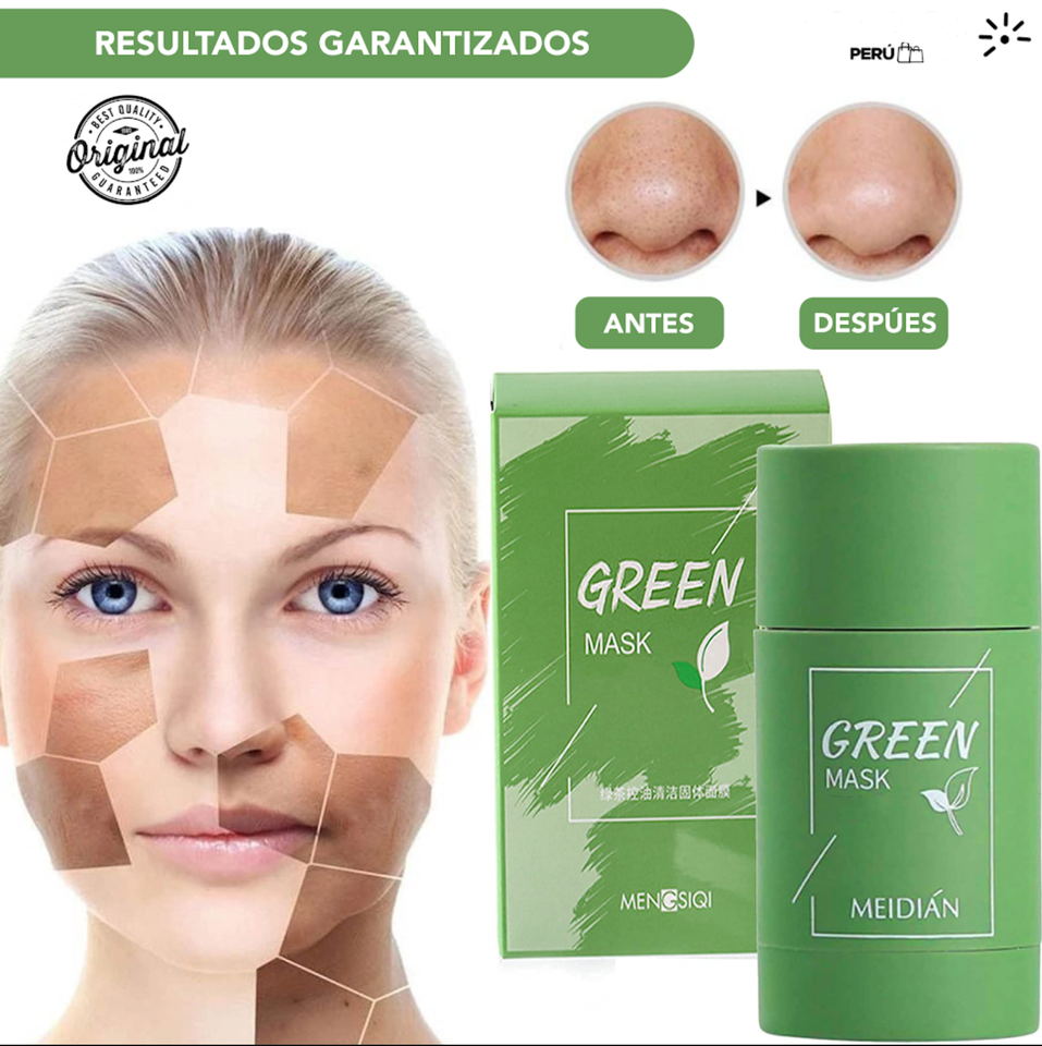 MASCARILLA DE TE VERDE